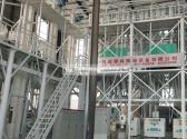 山東德州100噸玉米加工設備安裝